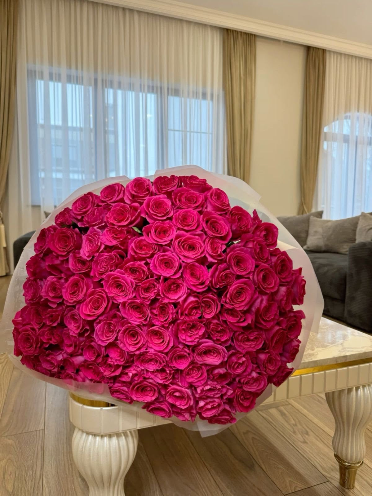 Hot Pink Roses
