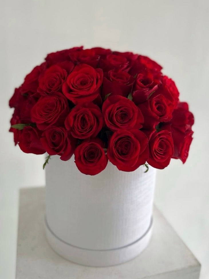 25 Red Roses - Box