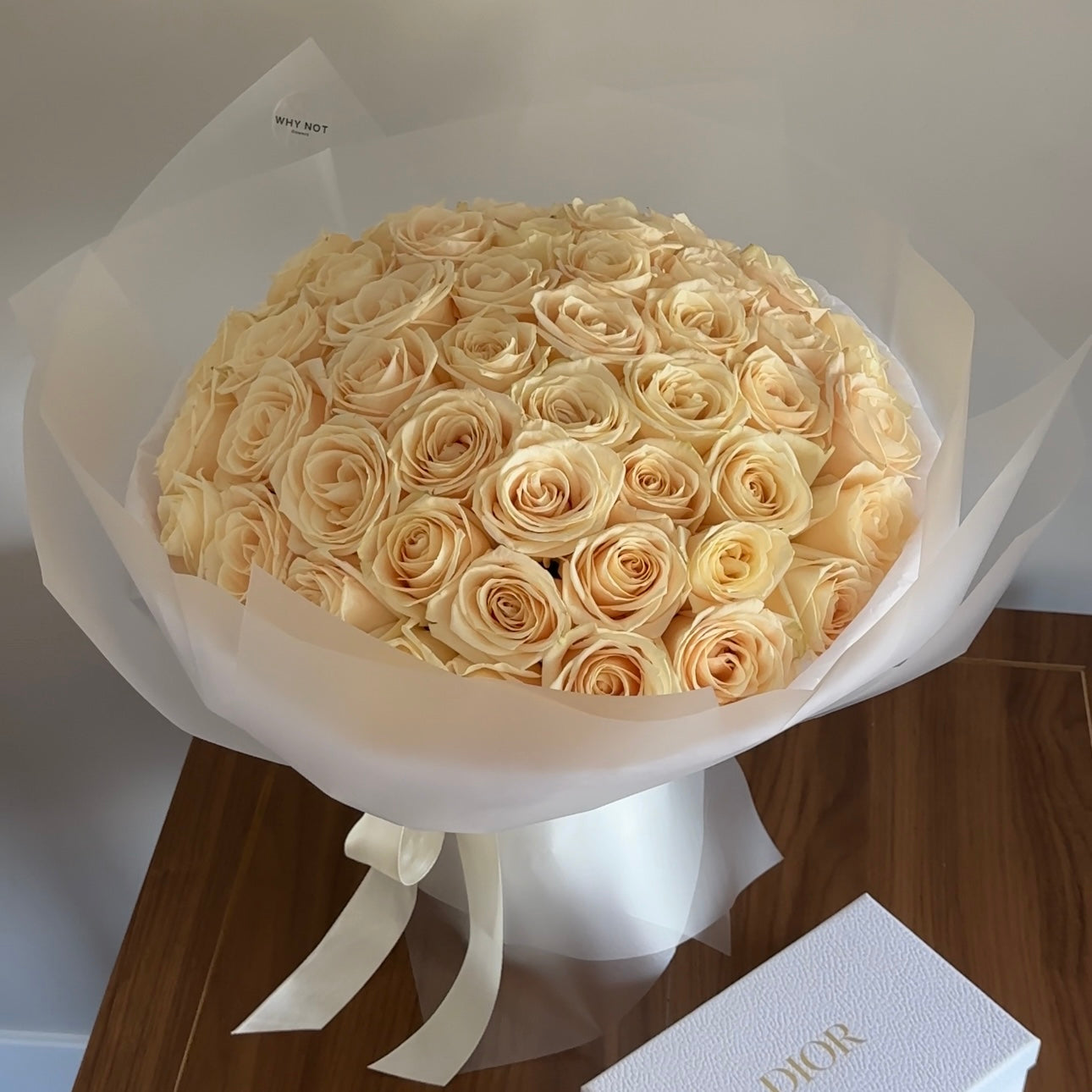 50 Ivory Roses