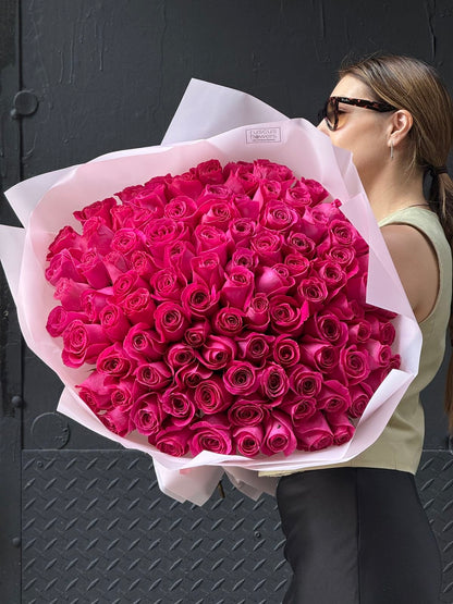 Hot Pink Roses
