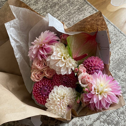 Seasonal Dahlia Bouquet