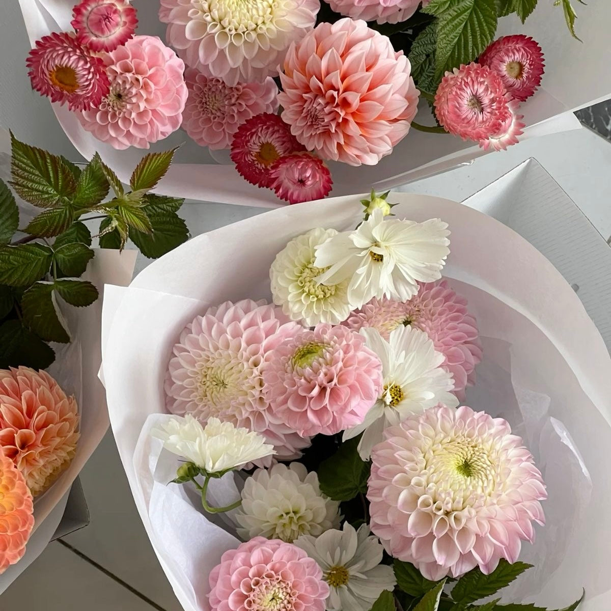 Seasonal Dahlia Bouquet