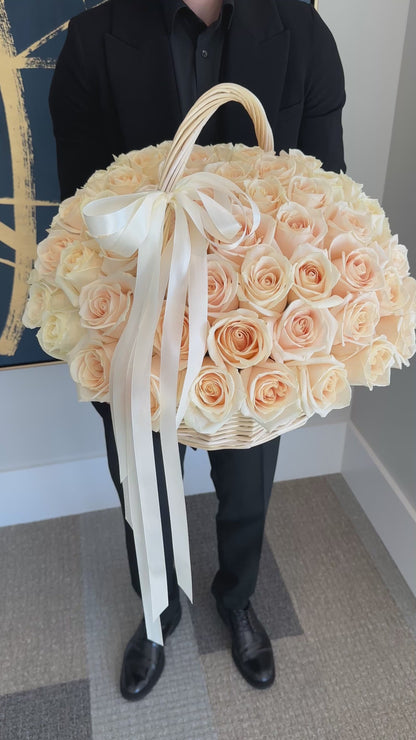 75 ivory roses